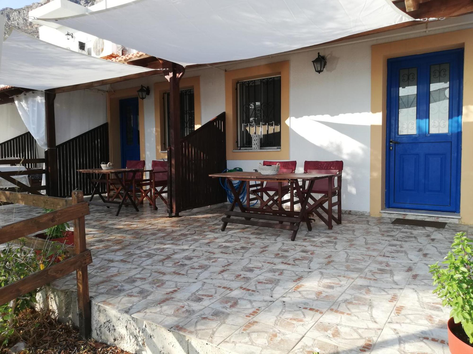 Panormitis Pizanias Houses Skalia ภายนอก รูปภาพ