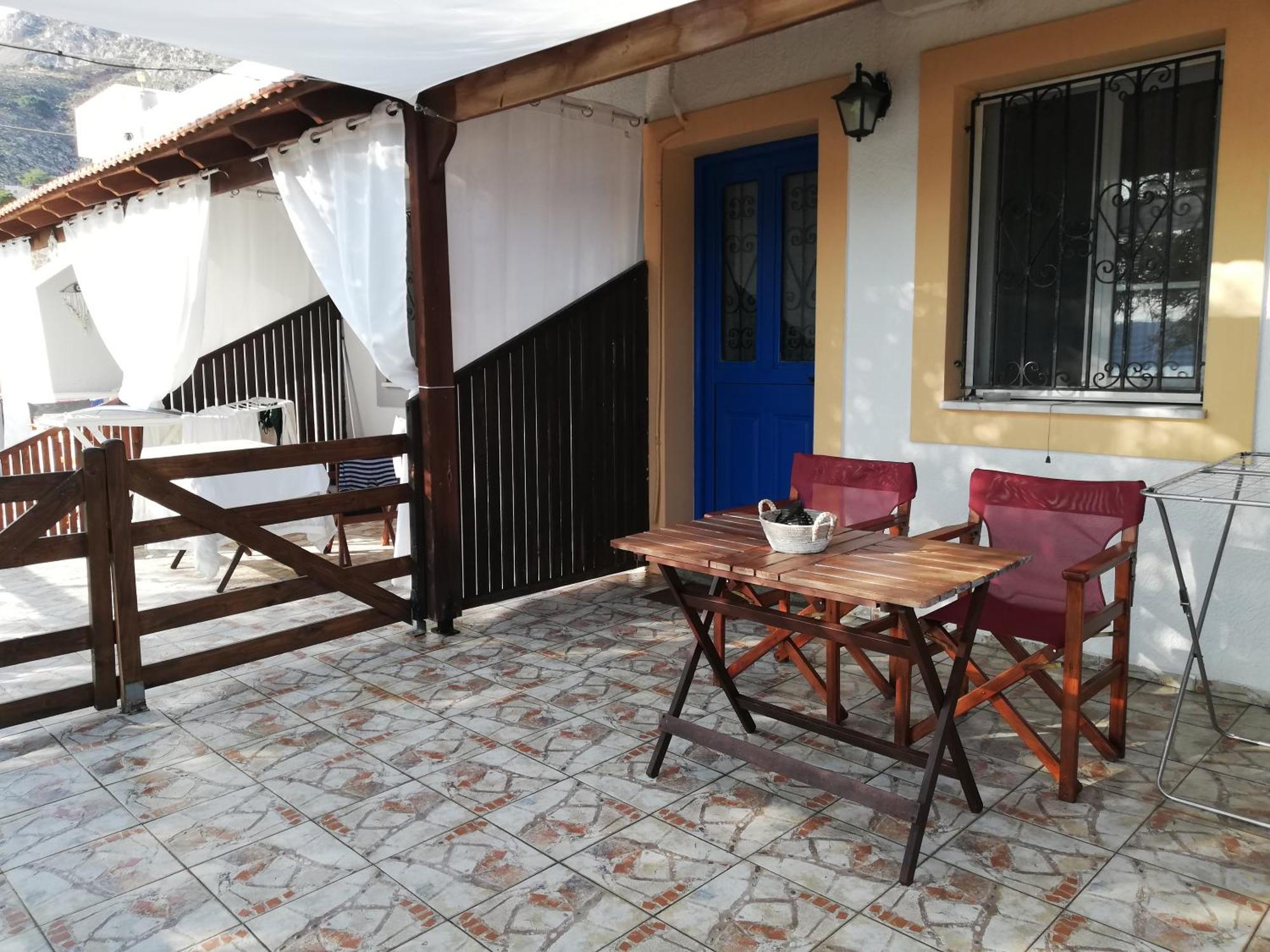 Panormitis Pizanias Houses Skalia ภายนอก รูปภาพ
